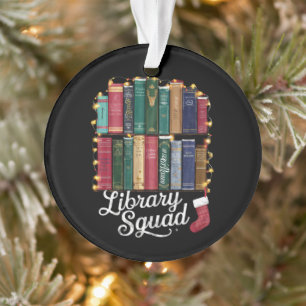 Équipe de lecture de la bibliothèque de Noël amour