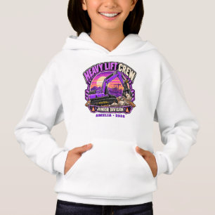 Équipe de levage lourd personnalisée Violet
