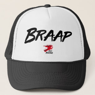 Équipe de logo de Braap emballant le casquette