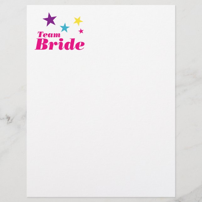 Équipe de mariée (Devant)