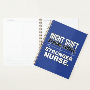 Équipe de nuit Café fort Plus forte Infirmière – D