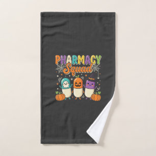 Équipe de pharmacie Halloween Ghost Pills Design_1