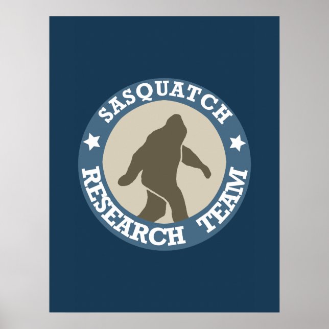 Équipe de recherche Sasquatch - Affiche (Devant)