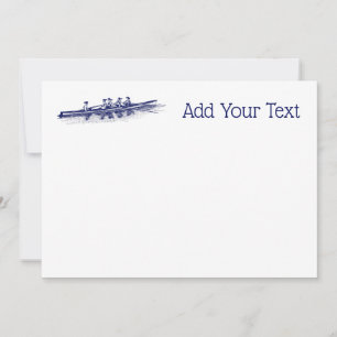 Équipe de sports nautiques féminine Blue Rowing Ro