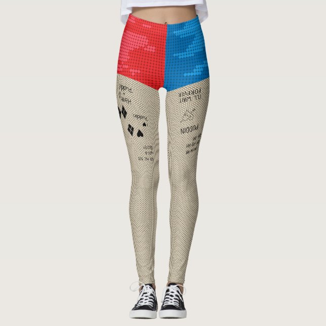 Équipe de suicide | Harley Quinn Leggings (Devant)