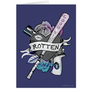 Équipe de suicide   Harley Quinn "Rotten" Tattoo A