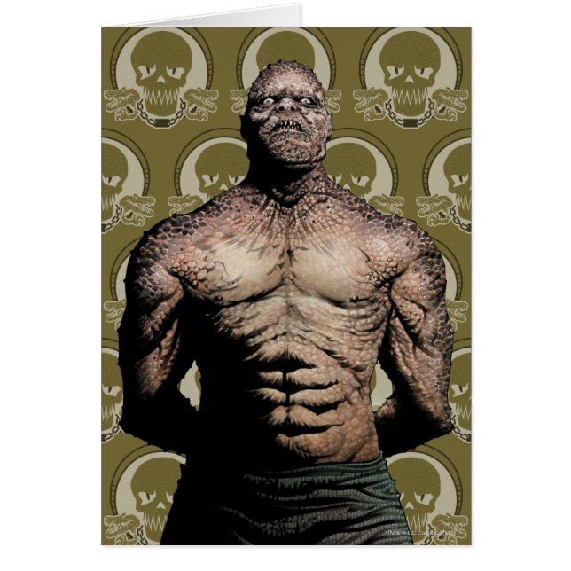 Équipe de suicide | Killer Croc Comic Livre Art (Devant)