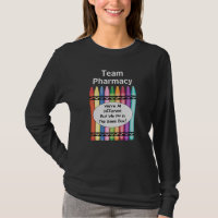 Équipe de T-shirts de technicienne en pharmacie dr