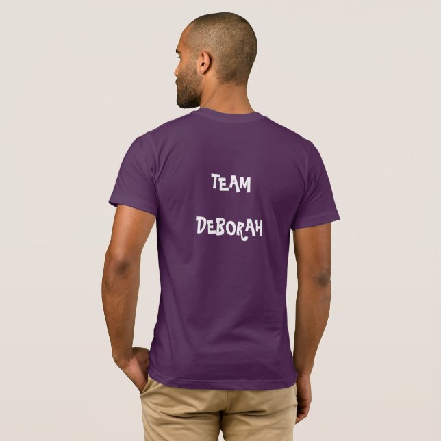 équipe Deborah T-Shirt (Dos entier)