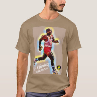 Équipe du Sri Chinmoy Marathon de T-Shirt avec cit