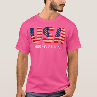 Équipe États-Unis 2024 Haltérophilie 2024 T-shirt 