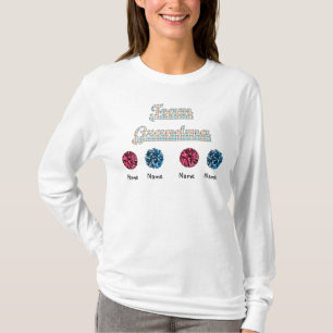 Équipe grand-mère Customisée T-shirt Modèle