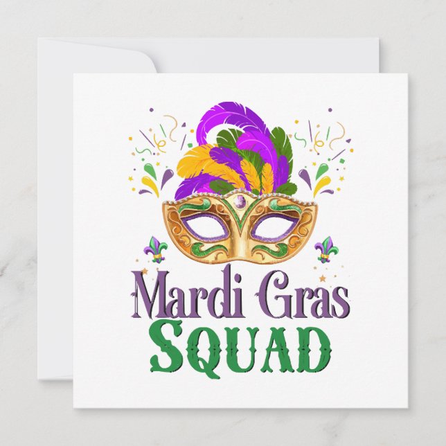 Équipe Mardi Gras (Devant)