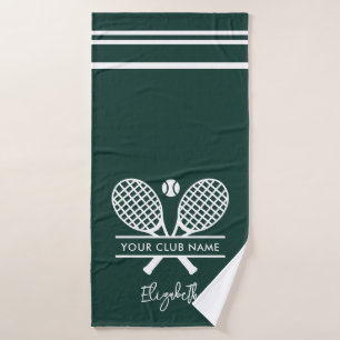 Équipe Moderne Nom du Club de Tennis Swag Vert Per