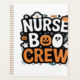 Équipe Nurse Boo Halloween Héros de la Santé Épouv