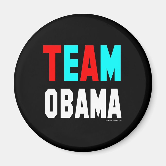Équipe Obama Magnet (Devant)
