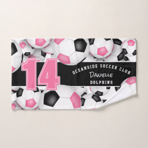 équipe rose noir couleurs cadeaux Beaucoup de ball
