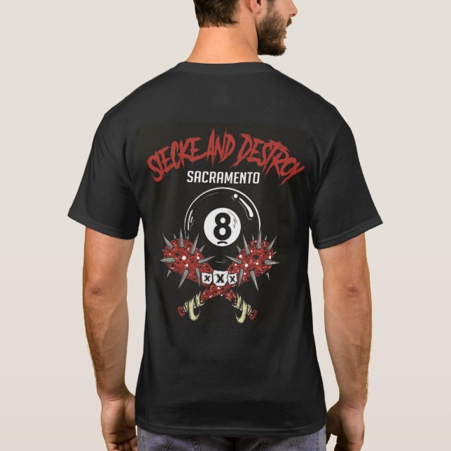Équipe Siecke & Destroy T-Shirt (Dos)