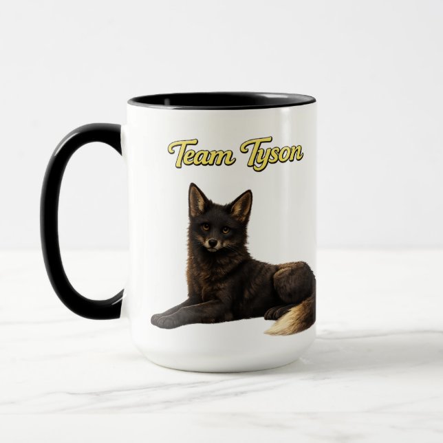 Équipe Tyson le mug pour les enfants renard (Gauche)