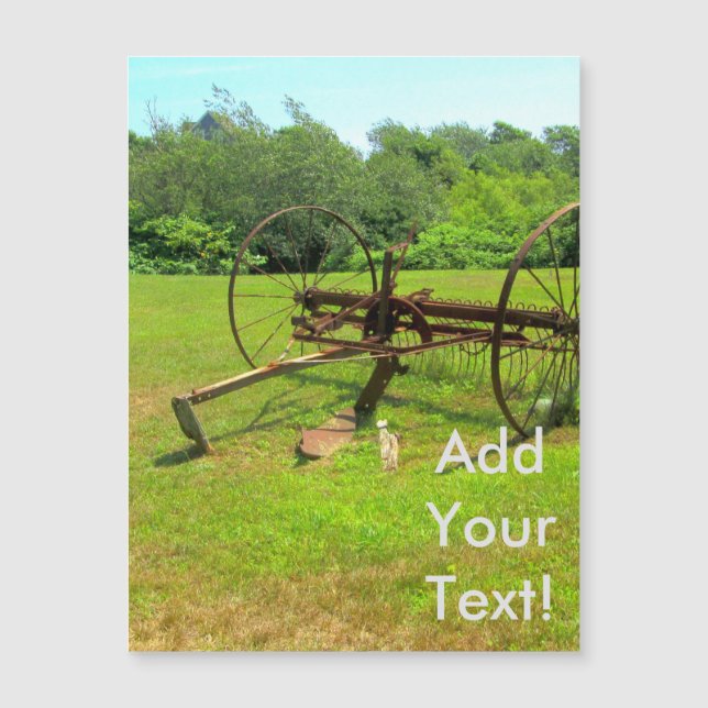 Équipement agricole vieillot (Devant)