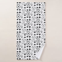 Équipement minimaliste De Salle De Sport Noire