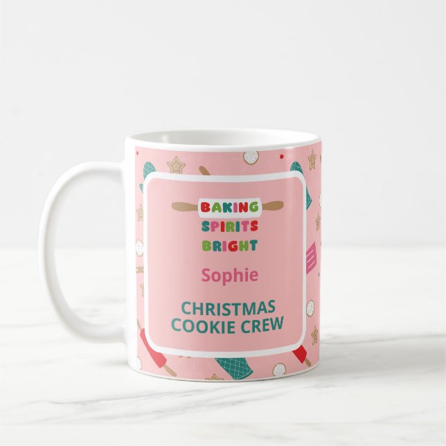 Équipes de fabrication de biscuits de Noël Mugs (Gauche)