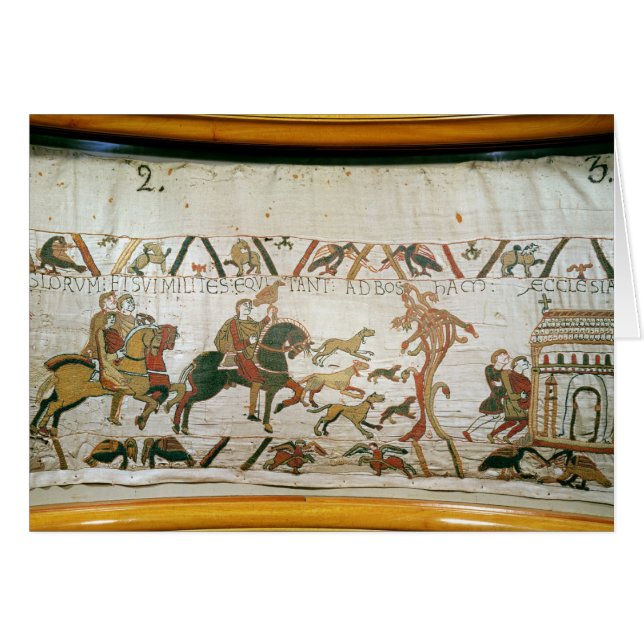 Équitation de Harold de comte avec ses chevaliers (Devant horizontal)