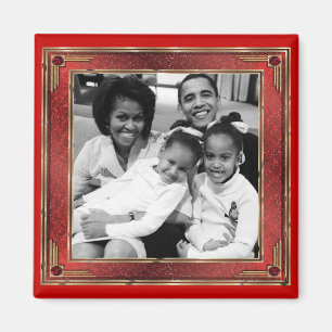Ęr aimant de souvenirs de famille du Président