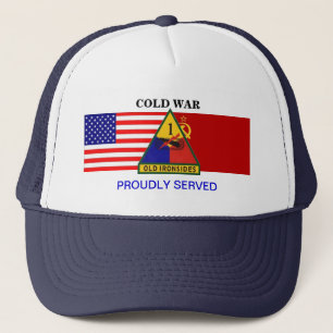 ęr CASQUETTE de GUERRE FROIDE de DIVISION BLINDÉ
