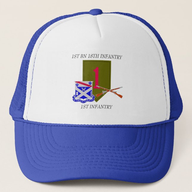 ęr CASQUETTE d'INFANTERIE de 18ème INFANTERIE de (Devant)