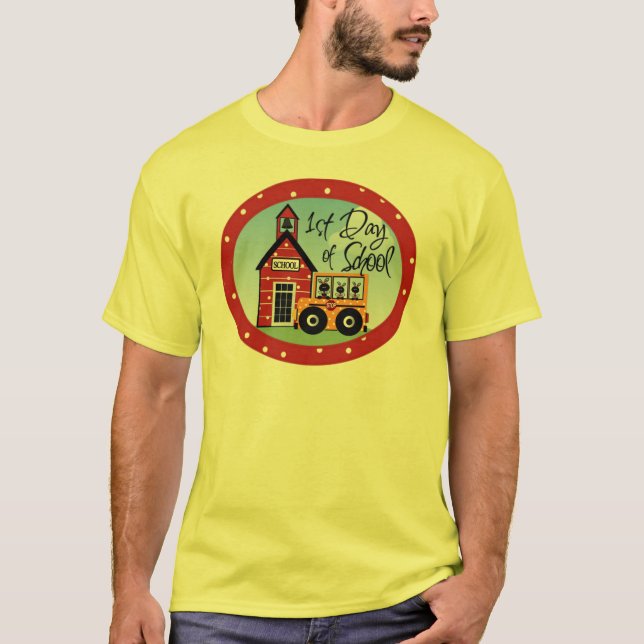ęr Jour des T-shirts et des cadeaux d'école (Devant)