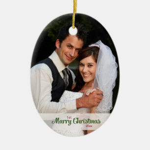 ęr Ornement marié de Noël