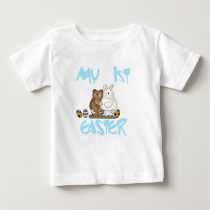 Ęr T-shirt de Pâques de lapin et d'ours