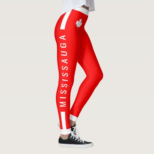Érable canadien d'instructeur de MISSISSAUGA sur Leggings