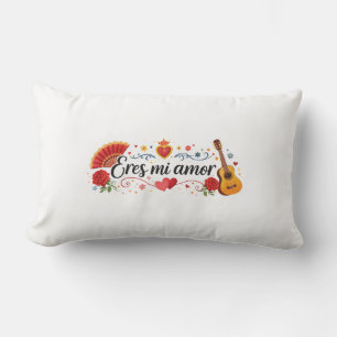 Eres Mi Amor Coussin Décoratif Romantique Espagnol