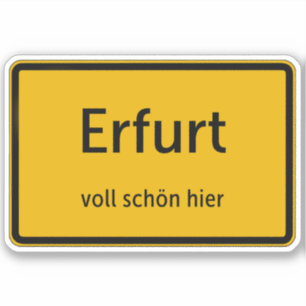 Erfurt Autocollants