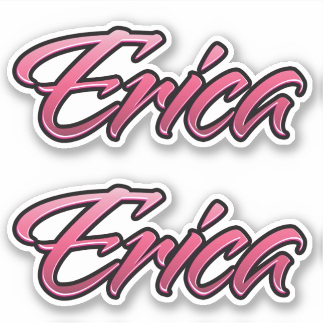Erica faded pink Autocollants (Devant)