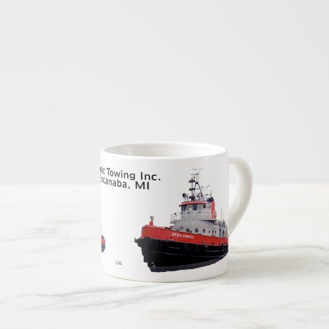 Erika Kobasic Base remorque découpe espresso mug (Devant droit)