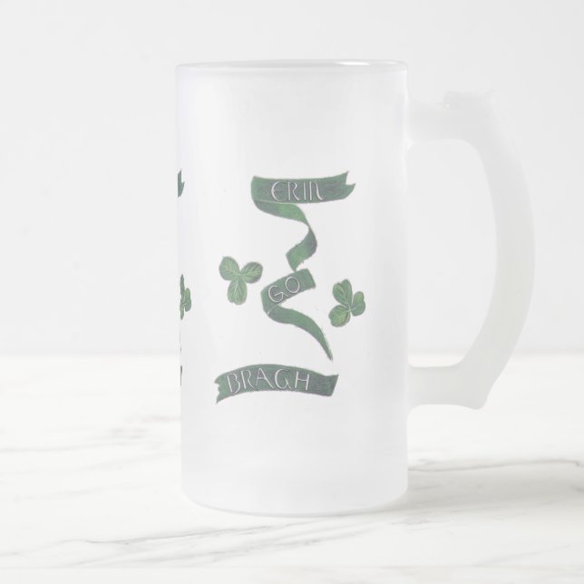 Erin Go Braugh Clover - Mug (Droit)