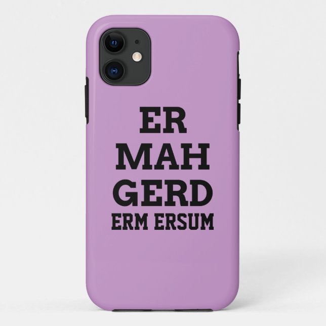 Ermahgerd iPhone 5 à peine Coque (Dos)