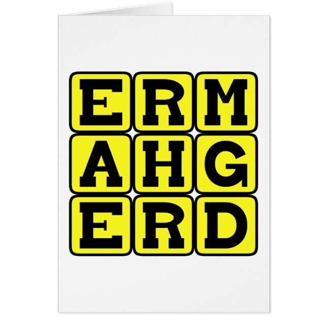 Ermahgerd, Mème Internet (Devant)