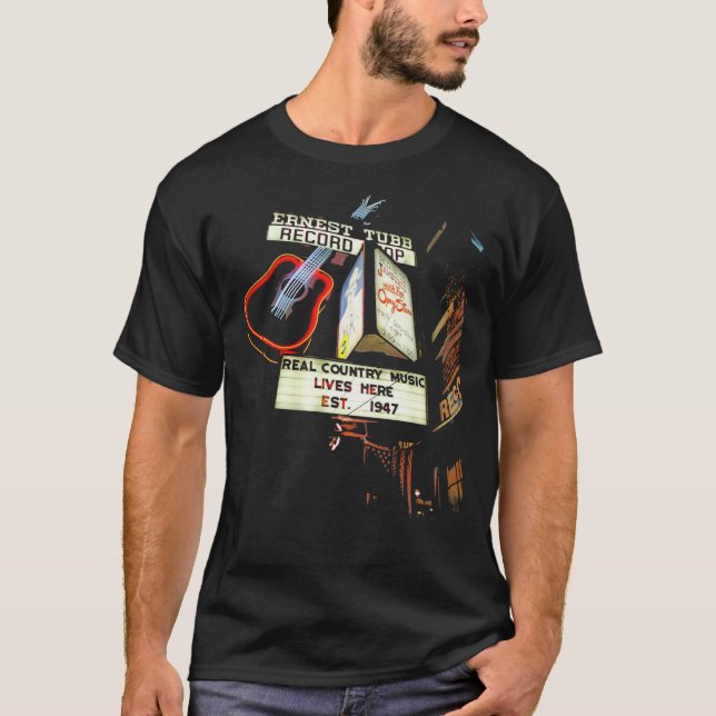 ERNEST TUBB RECORD SHOP T-Shirt (Devant)