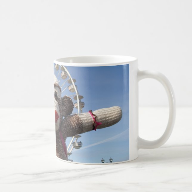 Ernie la tasse de singe de chaussette (Droite)