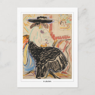 Ernst Ludwig Kirchner #15 - Carte postale d'art fi