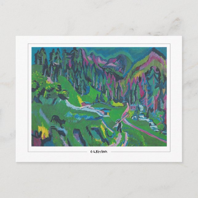 Ernst Ludwig Kirchner #160-2 - Carte postale d'art (Devant)