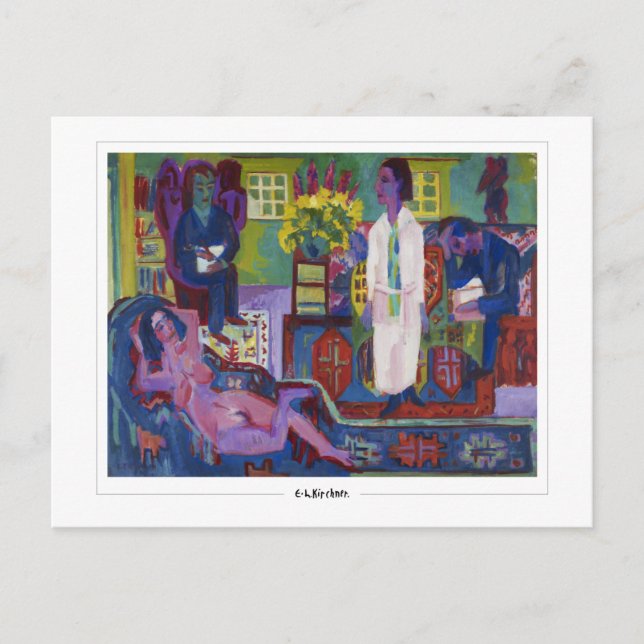 Ernst Ludwig Kirchner #205-2 - Carte postale Art (Devant)