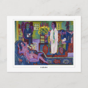 Ernst Ludwig Kirchner #205-2 - Carte postale d'art