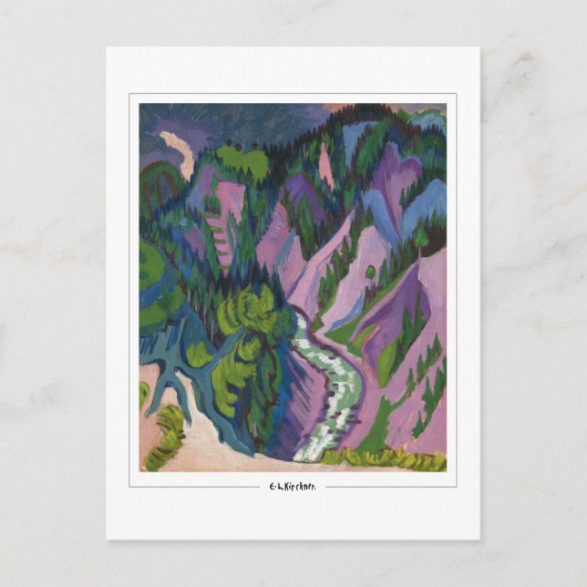 Ernst Ludwig Kirchner #232-2 - Carte postale d'art (Devant)