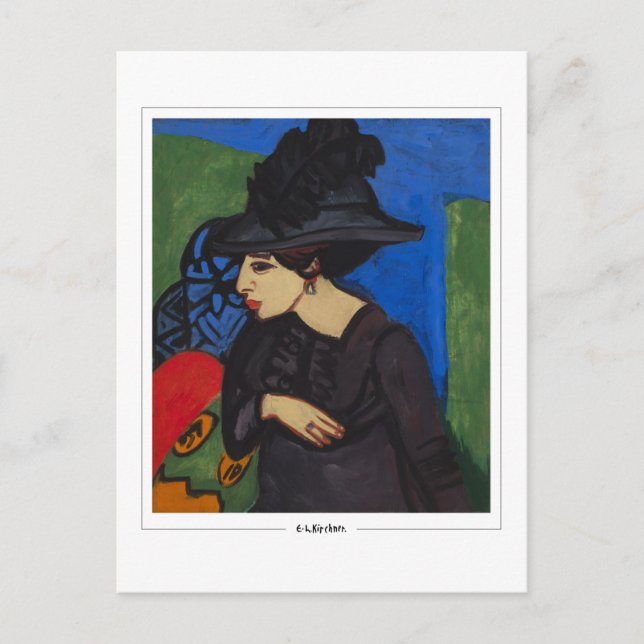 Ernst Ludwig Kirchner #247-2 - Carte postale d'art (Devant)