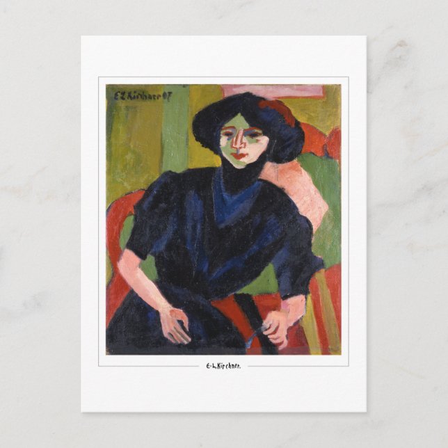 Ernst Ludwig Kirchner #277-2 - Carte postale d'art (Devant)